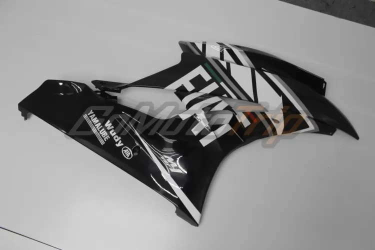 2006 2007 Yamaha Yzf R6 Black Fiat Fairing 10