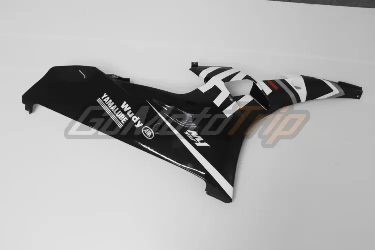 2006 2007 Yamaha Yzf R6 Black Fiat Fairing 14