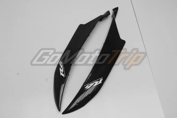 2006 2007 Yamaha Yzf R6 Black Fairing2 12