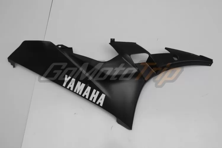 2006 2007 Yamaha Yzf R6 Black Fairing2 14