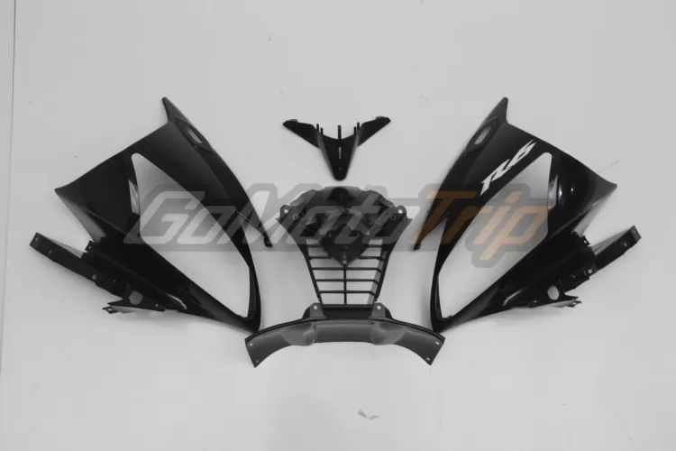 2006 2007 Yamaha Yzf R6 Black Fairing2 5