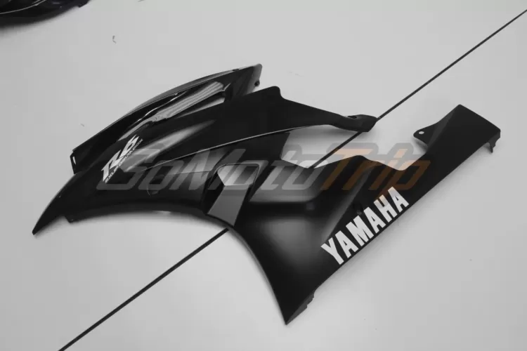 2006 2007 Yamaha Yzf R6 Black Fairing2 9