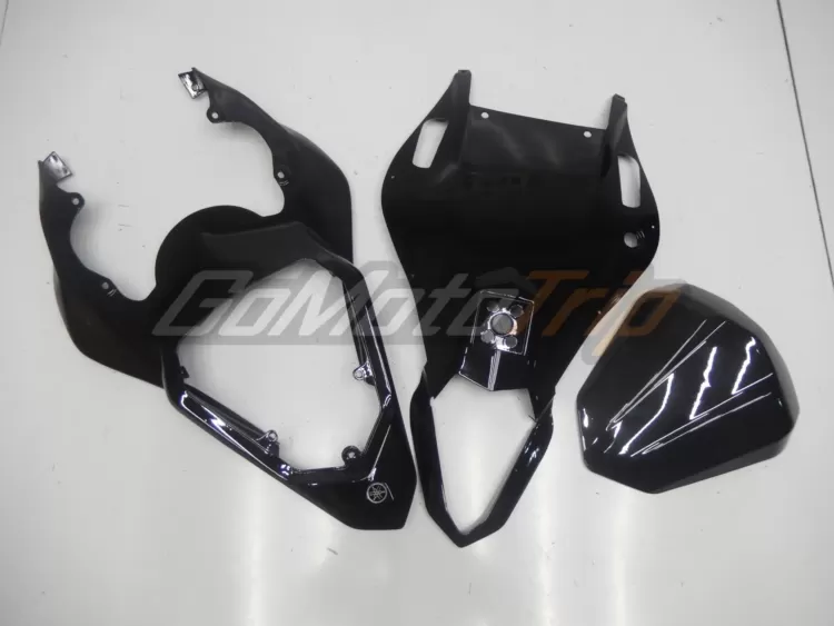 2006 2007 Yamaha Yzf R6 Black Silver Fairing 14