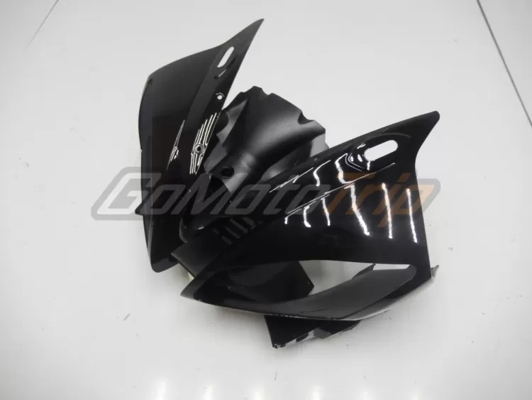 2006 2007 Yamaha Yzf R6 Black Silver Fairing 4