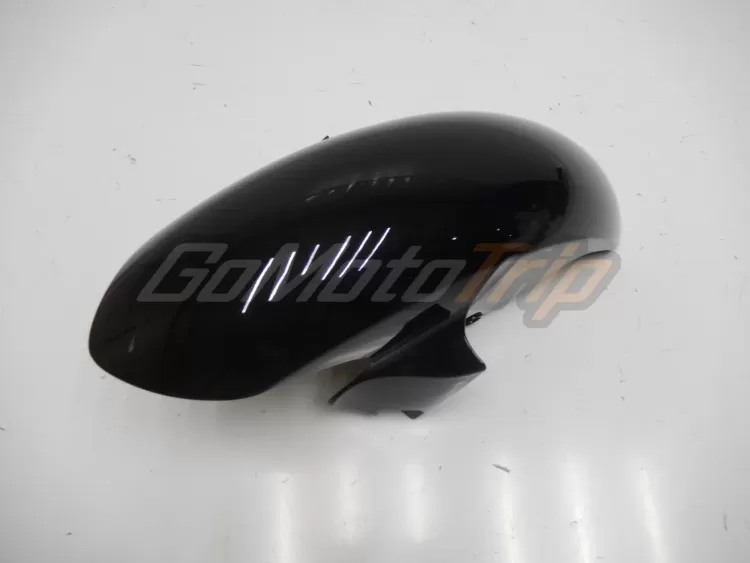 2006 2007 Yamaha Yzf R6 Black Silver Fairing 6