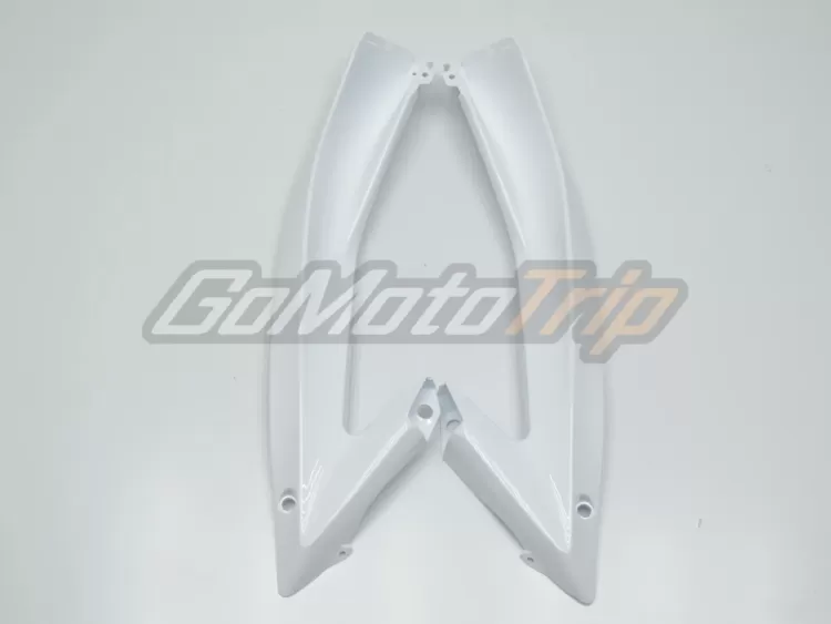 2006 2007 Yamaha Yzf R6 Black White Fairing 10