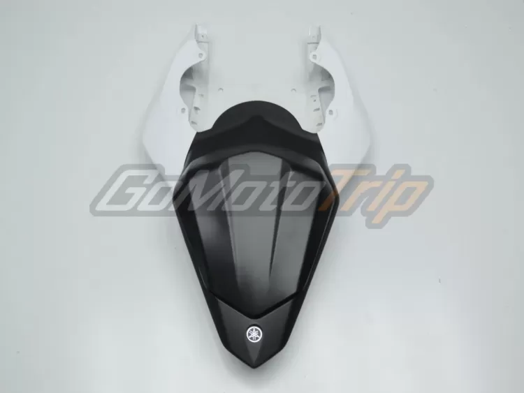 2006 2007 Yamaha Yzf R6 Black White Fairing 14