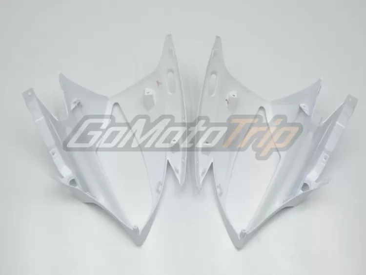 2006 2007 Yamaha Yzf R6 Black White Fairing 5