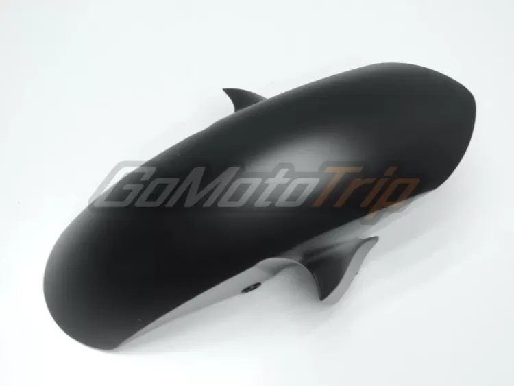 2006 2007 Yamaha Yzf R6 Black White Fairing 6