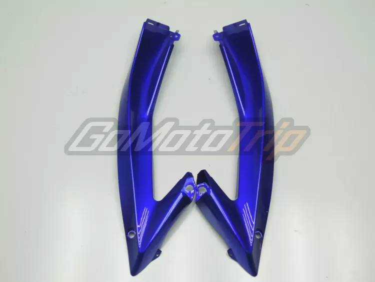 2006 2007 Yamaha Yzf R6 Blue Black Fairing3 10