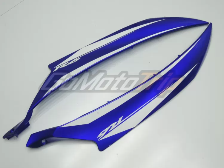 2006 2007 Yamaha Yzf R6 Blue Black Fairing3 11