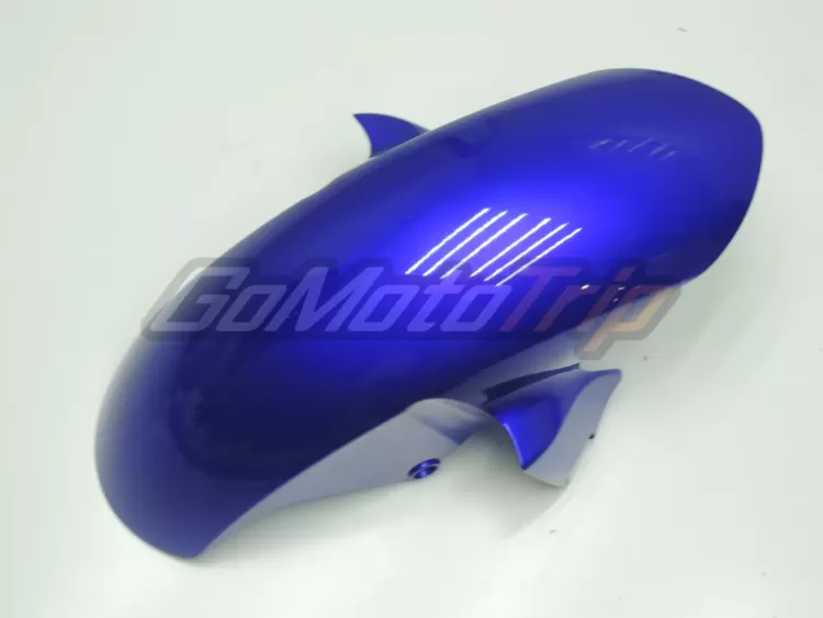 2006 2007 Yamaha Yzf R6 Blue Black Fairing3 6