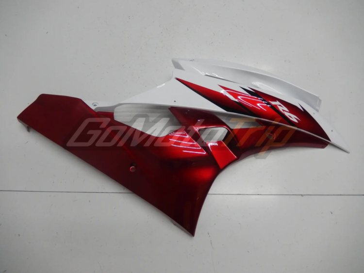 2006 2007 Yamaha Yzf R6 Red White Fairing2 10