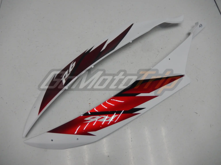 2006 2007 Yamaha Yzf R6 Red White Fairing2 12