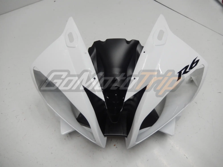 2006 2007 Yamaha Yzf R6 Red White Fairing2 5