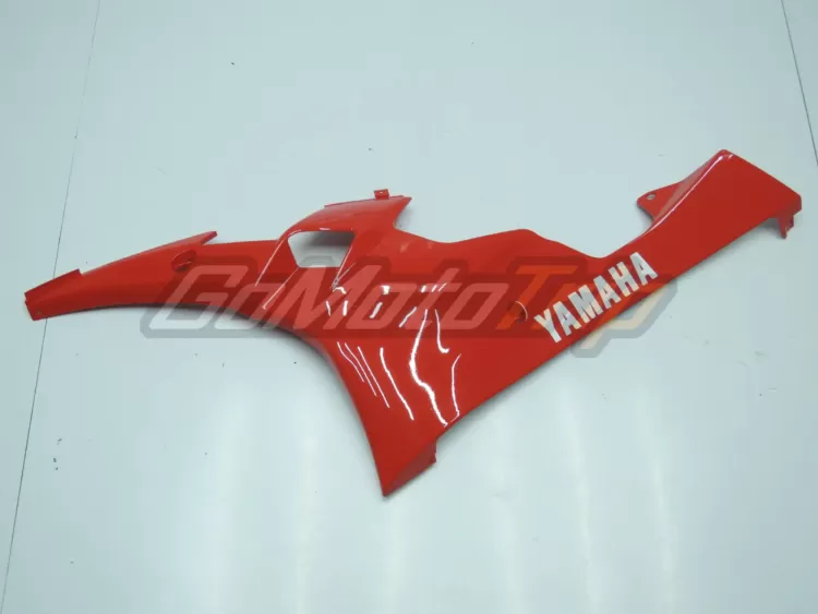 2006 2007 Yamaha Yzf R6 Red White Fairing3 12