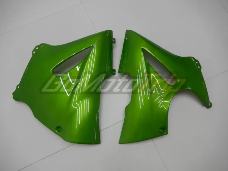 2006 2008 Kawasaki Ninja 650r Pearl Green Fairing 10