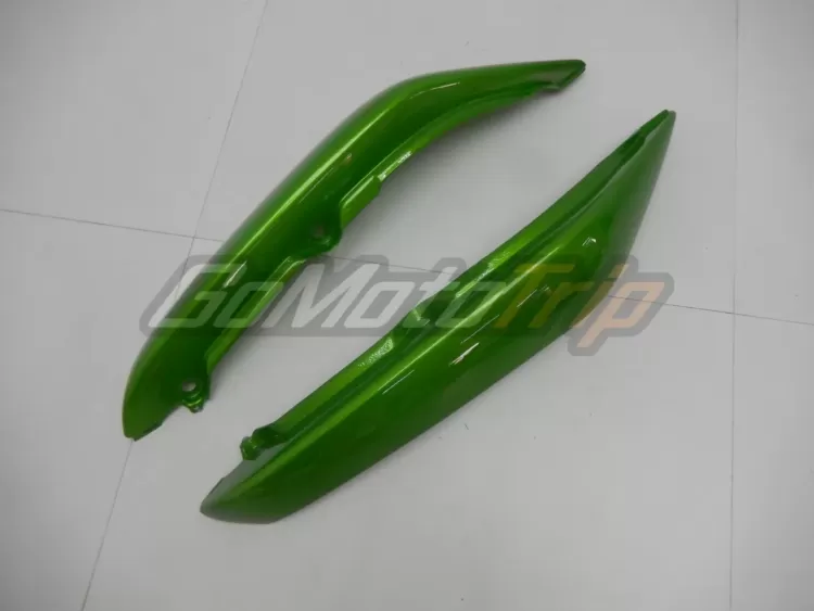 2006 2008 Kawasaki Ninja 650r Pearl Green Fairing 11