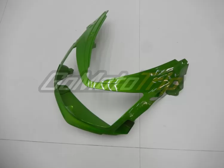 2006 2008 Kawasaki Ninja 650r Pearl Green Fairing 4