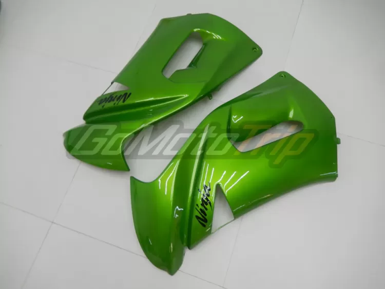 2006 2008 Kawasaki Ninja 650r Pearl Green Fairing 9