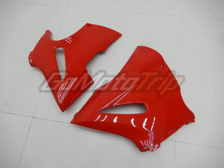 2006 2008 Kawasaki Ninja 650r Red Fairing 12