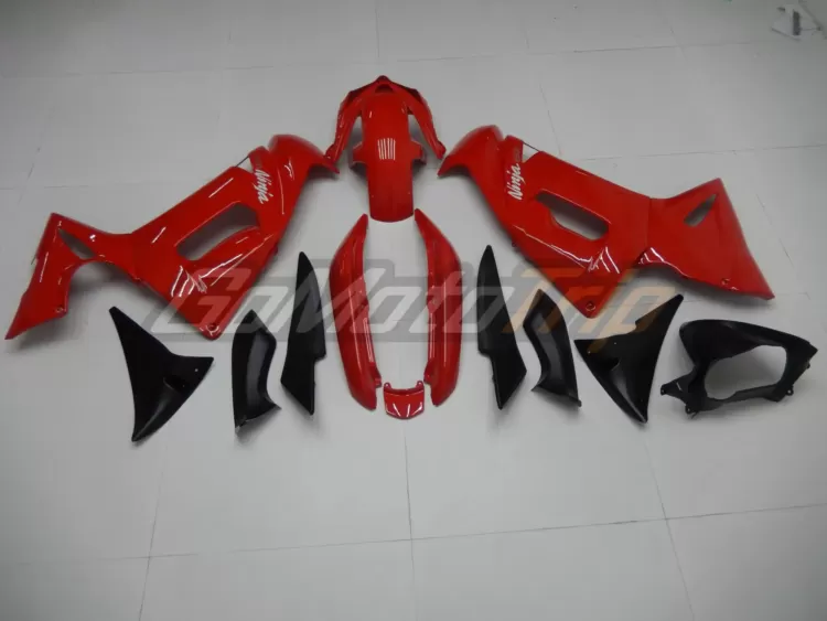 2006 2008 Kawasaki Ninja 650r Red Fairing 6