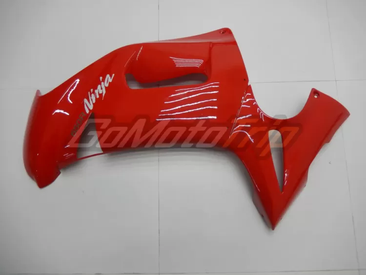 2006 2008 Kawasaki Ninja 650r Red Fairing 9