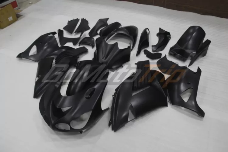 2006 2011 Kawasaki Ninja Zx 14r Black Fairing2 2