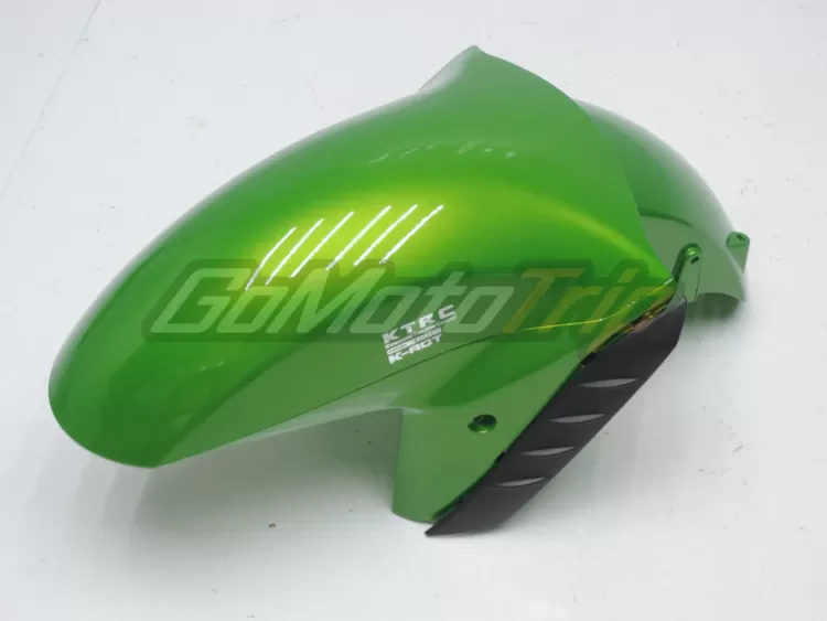 2006 2011 Kawasaki Ninja Zx 14r Black Green Fairing2 5