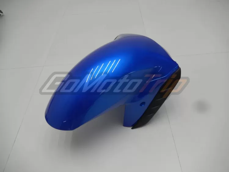 2006 2011 Kawasaki Ninja Zx 14r Blue Black Flame Fairing 9