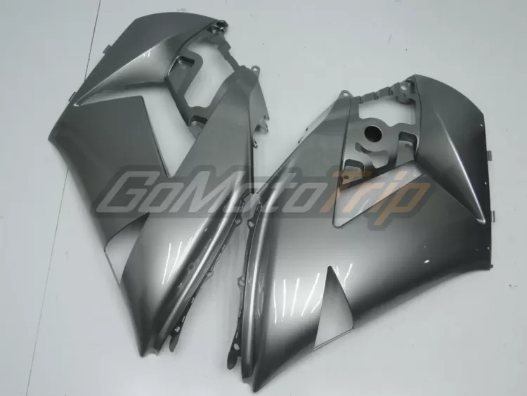 2006 2011 Kawasaki Ninja Zx 14r Silver Gray Fairing 11