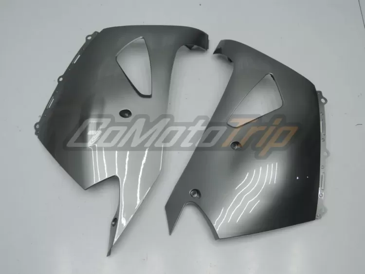 2006 2011 Kawasaki Ninja Zx 14r Silver Gray Fairing 13