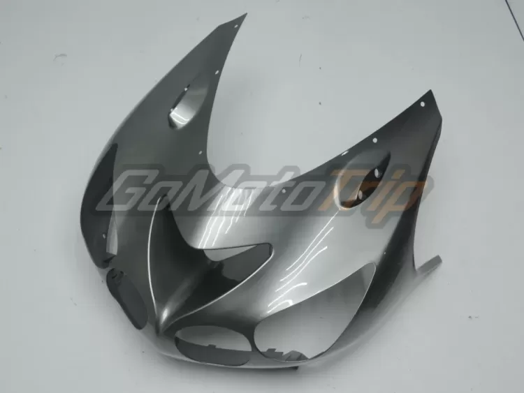 2006 2011 Kawasaki Ninja Zx 14r Silver Gray Fairing 4