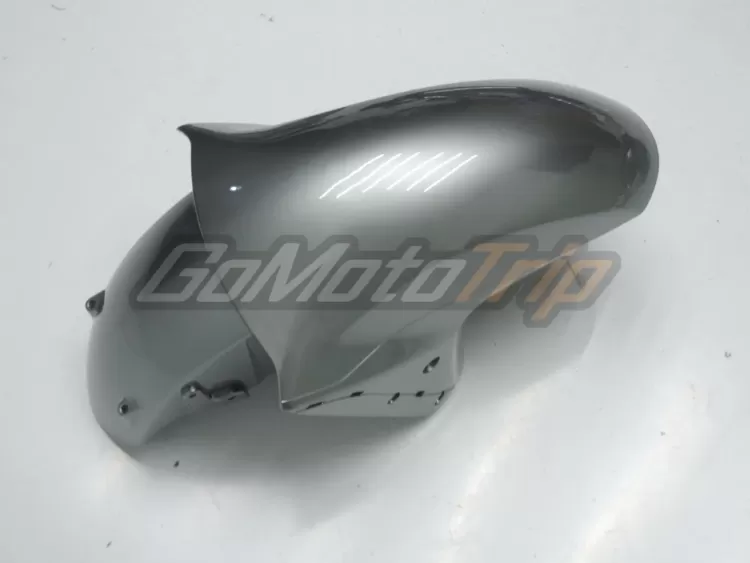 2006 2011 Kawasaki Ninja Zx 14r Silver Gray Fairing 7