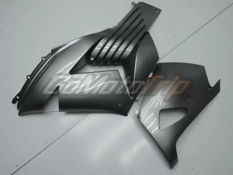 2006 2011 Kawasaki Ninja Zx 14r Silver Gray Fairing 9