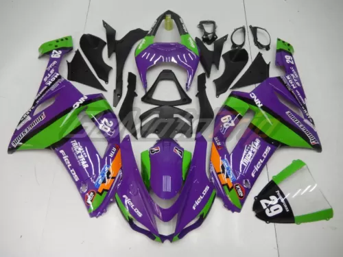 2007 2008 Kawasaki Ninja Zx 6r Evangelion Fairing 1