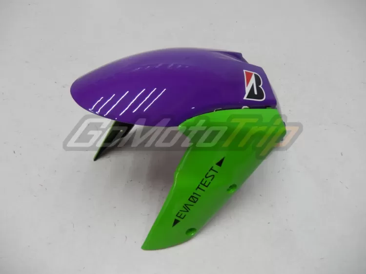 2007 2008 Kawasaki Ninja Zx 6r Evangelion Fairing 7