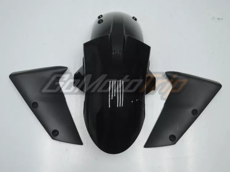 2007 2008 Kawasaki Ninja Zx 6r Red Flame Fairing 6