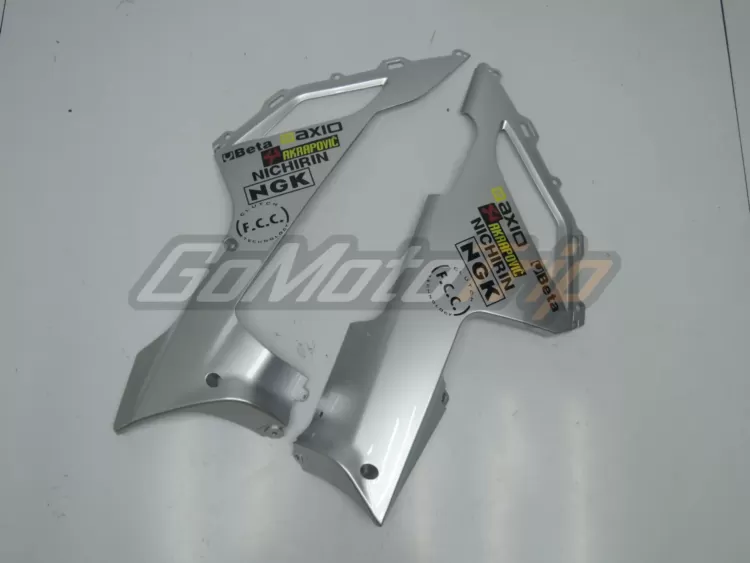 2007 2008 Kawasaki Ninja Zx 6r Silver West Fairing 11