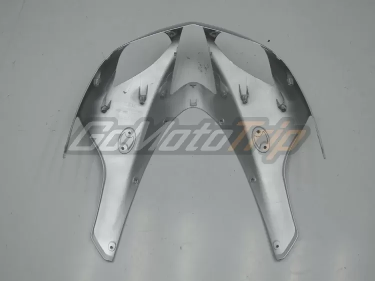 2007 2008 Kawasaki Ninja Zx 6r Silver West Fairing 5