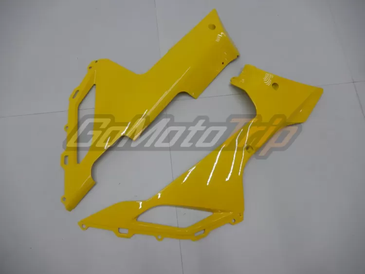 2007 2008 Kawasaki Ninja Zx 6r Yellow Fairing 12