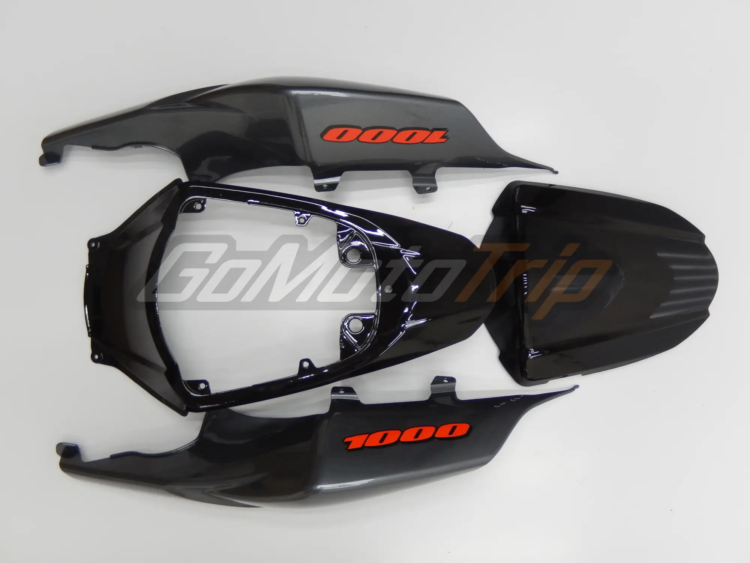 2007 2008 Suzuki Gsx R1000 Black Gray Fairing 12