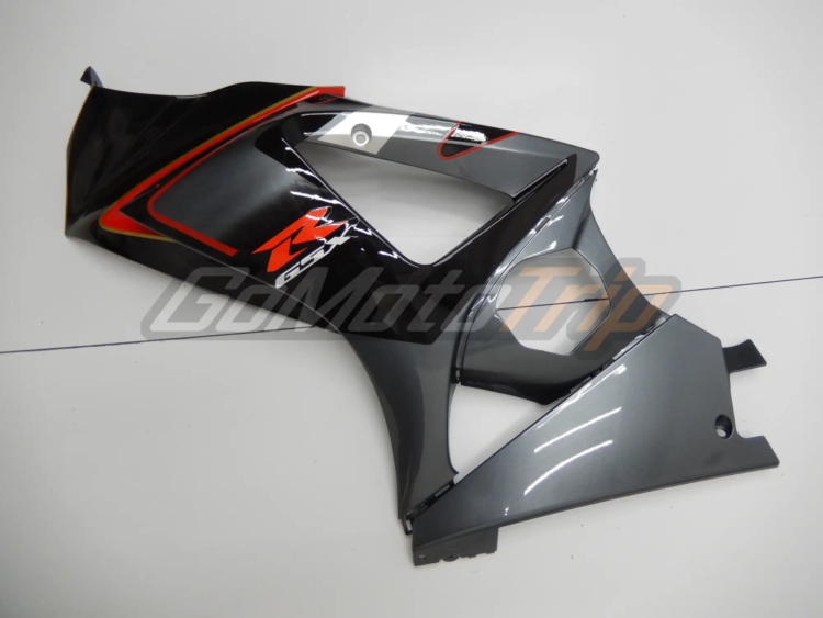 2007 2008 Suzuki Gsx R1000 Black Gray Fairing 7