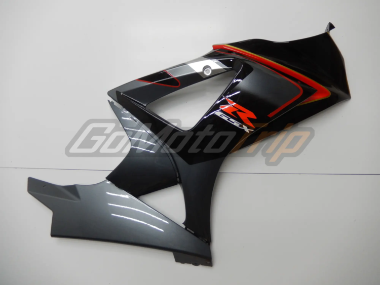 2007 2008 Suzuki Gsx R1000 Black Gray Fairing 8