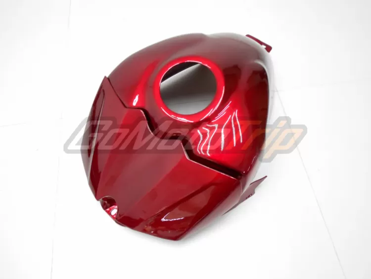 2007 2008 Yamaha Yzf R1 Black Red Fairing 10