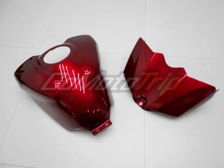 2007 2008 Yamaha Yzf R1 Black Red Fairing 11