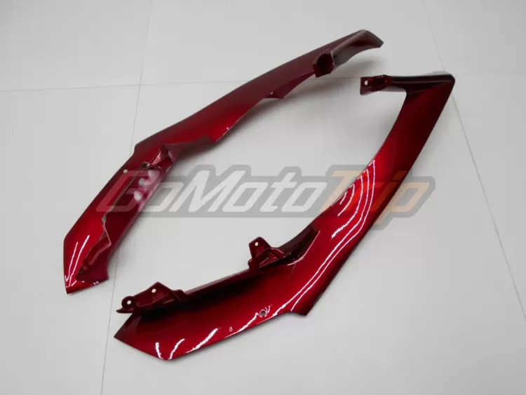 2007 2008 Yamaha Yzf R1 Black Red Fairing 16