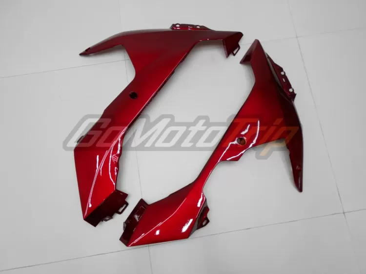 2007 2008 Yamaha Yzf R1 Black Red Fairing 18