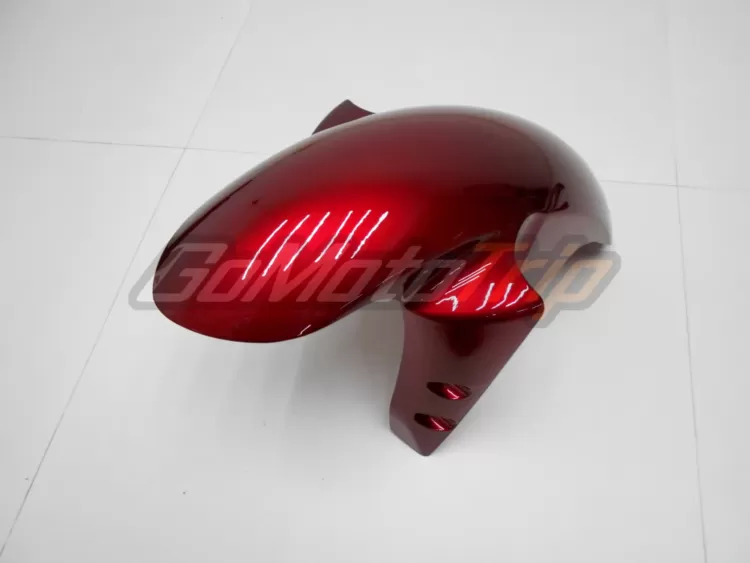 2007 2008 Yamaha Yzf R1 Black Red Fairing 8