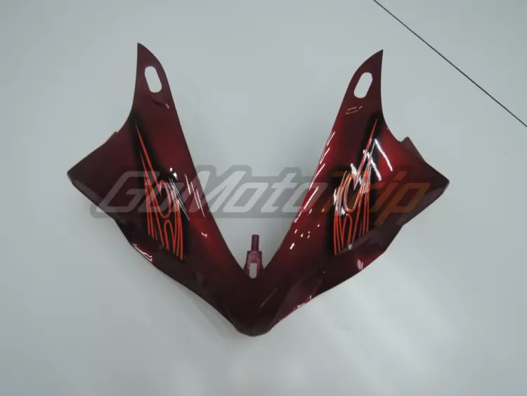 2007 2008 Yamaha Yzf R1 Black Red Fairing2 4